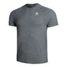 Crew Neck Essential Seamless Laufshirt Herren-Grau