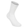 Fast Lightweight Crew Laufsocken Unisex - wei&szlig;, grau