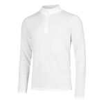 Under Armour Bekleidung Under Armour Seamless Stride 1/4 Zip Longsleeve Herren-Weiß