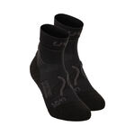 UYN Bekleidung UYN Super Fast Laufsocken 2er Pack Herren-Schwarz,Anthrazit