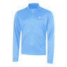 Pacer Half-Zip Laufshirt Herren-Hellblau