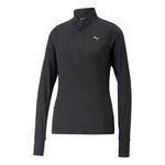 Puma Puma Run Favorite 1/4 Zip Lauftop Damen-Schwarz