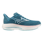 Mizuno Laufschuhe Mizuno Wave Rider 29                   Neutralschuh Damen-blau, wei&szlig;