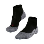 Falke Bekleidung Falke RU4 Endurance Short Laufsocken Herren-Schwarz,Grau