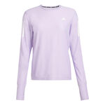 adidas Bekleidung adidas Own The Run Longsleeve Damen-Flieder,Weiß