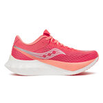 Saucony Laufschuhe Saucony Endorphin Pro 4 Wettkampfschuh Damen-Koralle