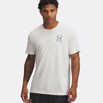 Under Armour Bekleidung Under Armour Run 96 Laufshirt Herren-Wei&szlig;