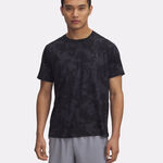 Under Armour Bekleidung Under Armour Launch Elite Print Laufshirt Herren-Anthrazit,Schwarz