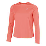 ASICS Bekleidung ASICS Core Laufshirt Damen-koralle