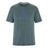 Pro Trail Wool Laufshirt Herren-Blaugrau