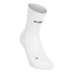 CEP Bekleidung CEP Core Ultralight Mid Cut 4.0 Kompressions-Socken Herren - weiß, 