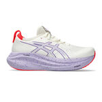 ASICS Laufschuhe ASICS Gel-Nimbus 27 Tokyo Neutralschuh Damen-Wei&szlig;,Flieder