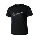 Nike Bekleidung Nike Dri-Fit One Graphic T-Shirt Mädchen-Schwarz,Weiß