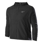 Nike Bekleidung Nike Miler RPL Laufjacke Herren-Schwarz,Silber