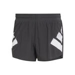 adidas Bekleidung adidas Road To Records 3in Split Laufshorts Herren-Schwarz,Weiß