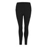 Road High Waist Lauftight Damen-Schwarz