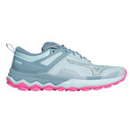 Mizuno Laufschuhe Mizuno Wave Ibuki 4 Trailschuh Damen-Petrol,Pink