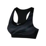 Mizuno Bekleidung Mizuno Alpha Graphic Sport-BH Damen-Schwarz