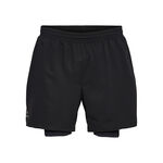 Newline Bekleidung Newline Dallas 2in1 Shorts Herren-Schwarz