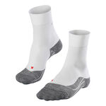 Falke Bekleidung Falke RU4 Laufsocken Damen-Weiß,Grau
