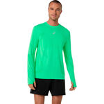 ASICS Bekleidung ASICS ROAD SEAMLESS SS Laufshirt Herren-grün, grün