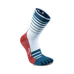 UYN Bekleidung UYN Runner's Five Laufsocken Herren-Weiß,Blau