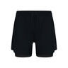 Zeroweight 5in 2in1 Laufshorts Herren-Schwarz