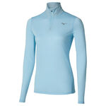 Mizuno Bekleidung Mizuno Core Impulse Half Zip Laufshirt Damen - blau, 