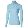 Core Impulse Half Zip Laufshirt Damen - blau, 