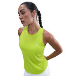 Nike Bekleidung Nike Swift Tank-Top Damen - neongelb, silber