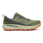 Saucony Laufschuhe Saucony Peregrine 15 GTX Trailschuh Damen-Braun,Grau