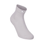Nike Bekleidung Nike Fast Midweight Ankle Laufsocken Unisex - grau, wei&szlig;