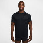 Nike Bekleidung Nike Stride Laufshirt Herren-Schwarz
