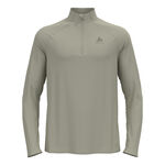 Odlo Bekleidung Odlo Essential 1/2 Zip Longsleeve Herren-Grau