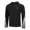 Velociti Storm Hooded Laufjacke Herren-Schwarz,Grau