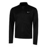 Pacer Half-Zip Laufshirt Herren-Schwarz