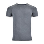 Odlo Bekleidung Odlo BL Top Crew Neck Shortsleeve Performance Light Eco Laufshirt Herren-Grau