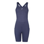 ASICS Bekleidung ASICS Nagino Run Unitard Jumpsuit Damen-Blau