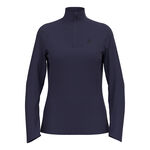 Odlo Bekleidung Odlo Essential 1/2 Zip Longsleeve Damen-Dunkelblau