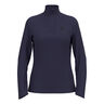 Essential 1/2 Zip Longsleeve Damen-Dunkelblau