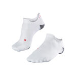 Falke Bekleidung Falke RU5 Race Invisible Laufsocken Damen-Weiß,Grau