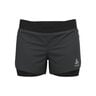 Zeroweight 3inch 2in1 Laufshorts Damen-Schwarz