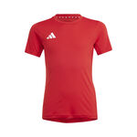 adidas Bekleidung adidas Teamwear Laufshirt Kinder-Rot