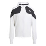 adidas Bekleidung adidas Adizero Laufjacke Herren-Weiß