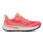 Saucony Laufschuhe Saucony Peregrine 15 Trailschuh Damen-Koralle,Orange