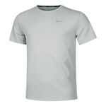 Nike Bekleidung Nike Dri-Fit Miler Dri-Fit Miler UV Laufshirt Herren-Hellgrau