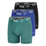 Nike Bekleidung Nike Everyday Cotton Stretch Boxer Short 3er Pack Herren - mehrfarbig, schwarz