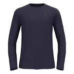 Odlo Bekleidung Odlo Zeroweight Chill-Tec Laufshirt Herren-Dunkelblau