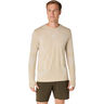 Road Seamless Laufshirt Herren-Beige