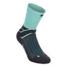 Run Performance Mid Cut  Laufsocken Damen-türkis